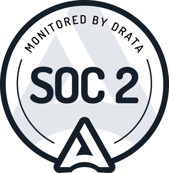 Monitored by Drata - SOC2